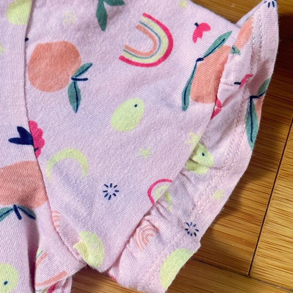 Baby Gap 5T Pineapple Dress and Fruity Shirt